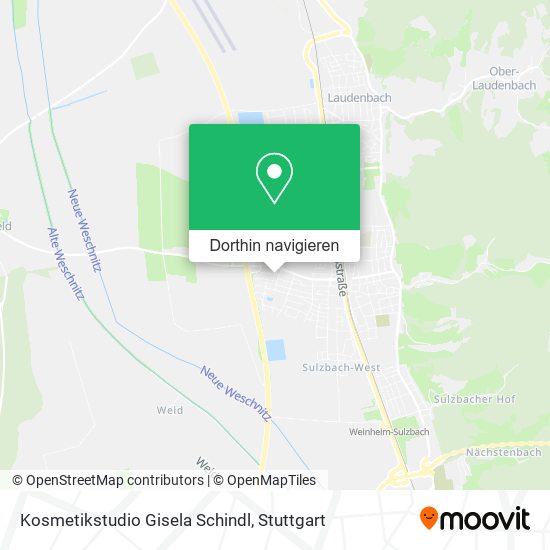 Kosmetikstudio Gisela Schindl Karte
