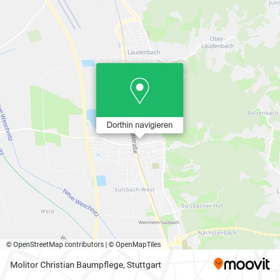 Molitor Christian Baumpflege Karte