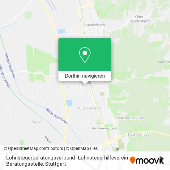 Lohnsteuerberatungsverbund -Lohnsteuerhilfeverein- Beratungsstelle Karte