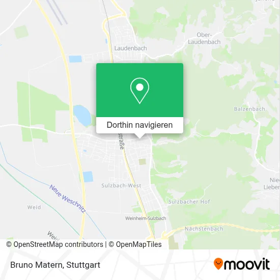 Bruno Matern Karte