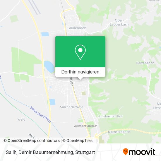Salih, Demir Bauunternehmung Karte