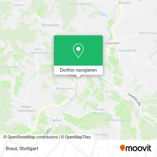 Braut Karte