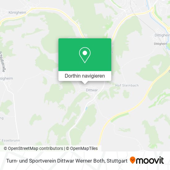 Turn- und Sportverein Dittwar Werner Both Karte