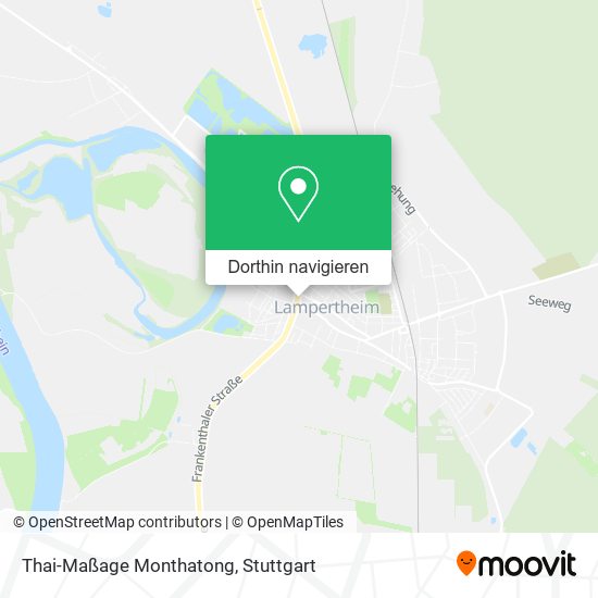 Thai-Maßage Monthatong Karte