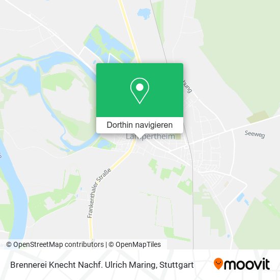Brennerei Knecht Nachf. Ulrich Maring Karte