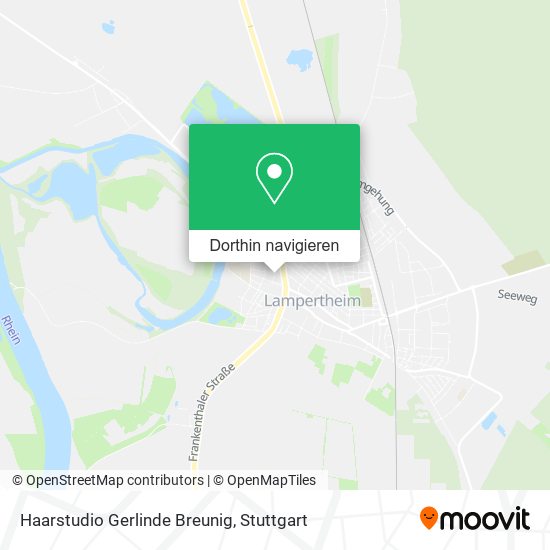 Haarstudio Gerlinde Breunig Karte