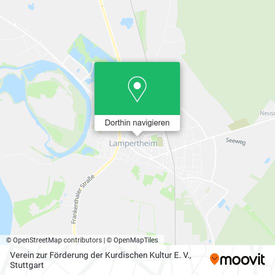 Verein zur Förderung der Kurdischen Kultur E. V. Karte