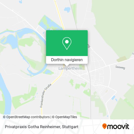 Privatpraxis Gotha Reinheimer Karte