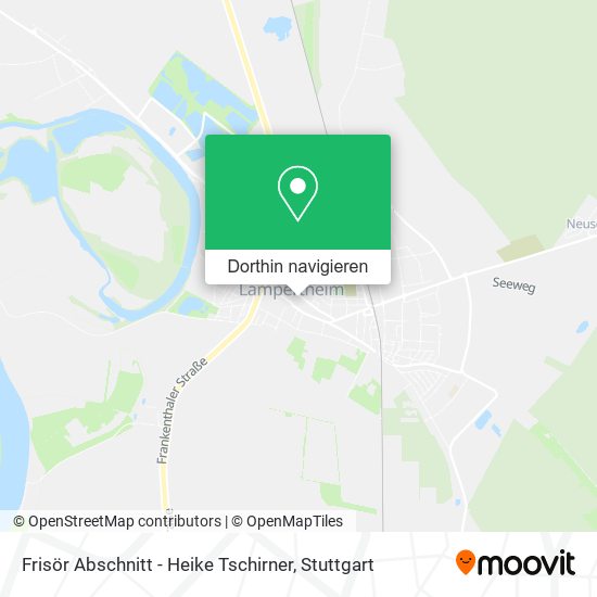 Frisör Abschnitt - Heike Tschirner Karte