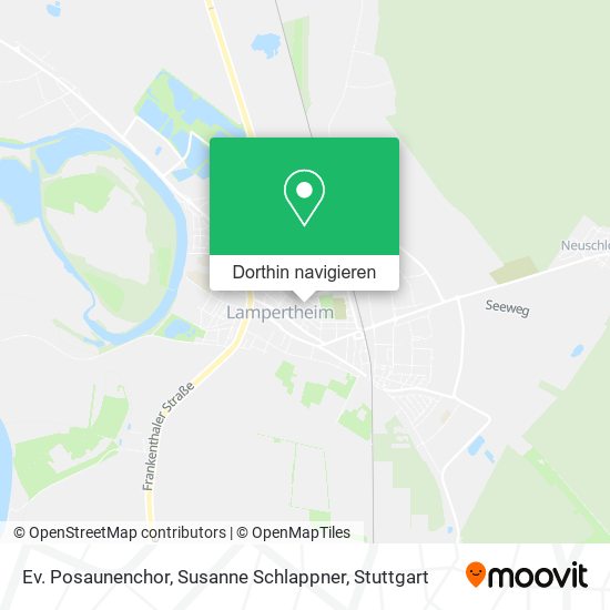 Ev. Posaunenchor, Susanne Schlappner Karte