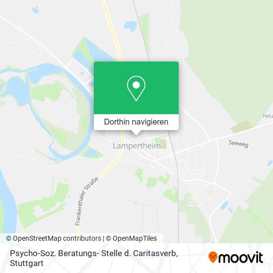 Psycho-Soz. Beratungs- Stelle d. Caritasverb Karte