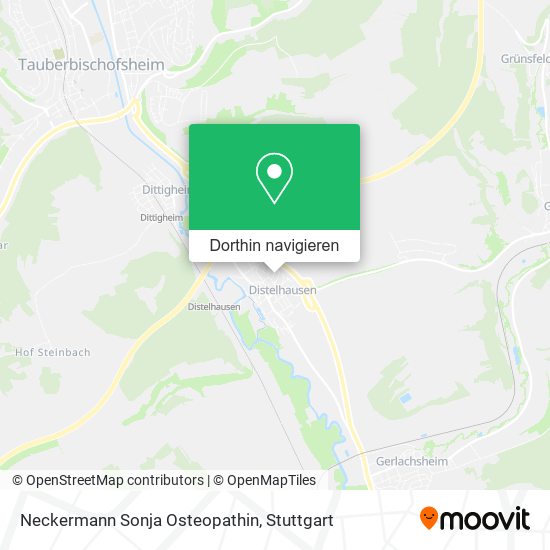 Neckermann Sonja Osteopathin Karte