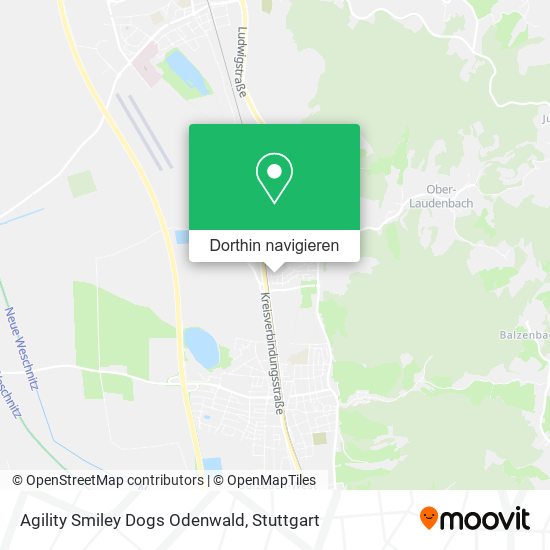 Agility Smiley Dogs Odenwald Karte
