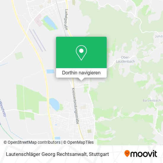Lautenschläger Georg Rechtsanwalt Karte