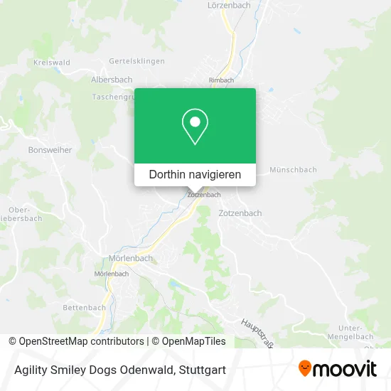 Agility Smiley Dogs Odenwald Karte