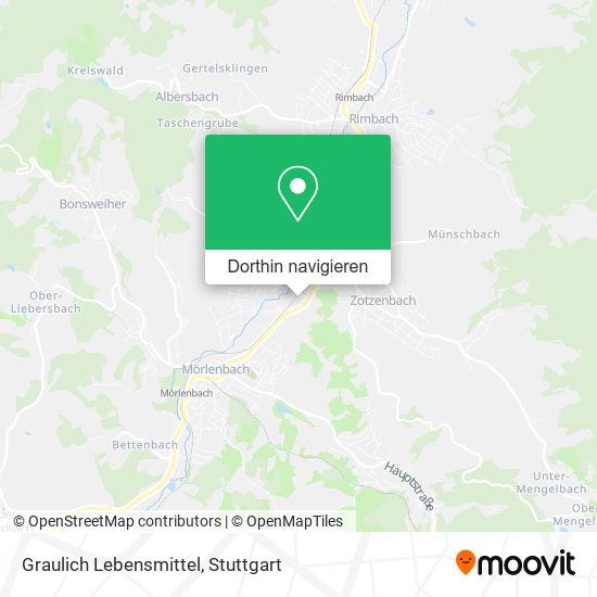 Graulich Lebensmittel Karte