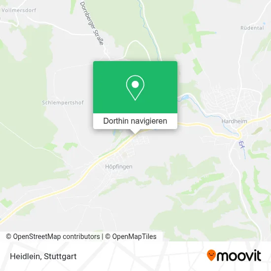 Heidlein Karte