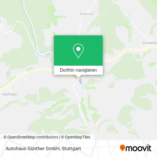 Autohaus Günther GmbH Karte