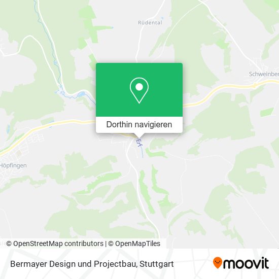 Bermayer Design und Projectbau Karte