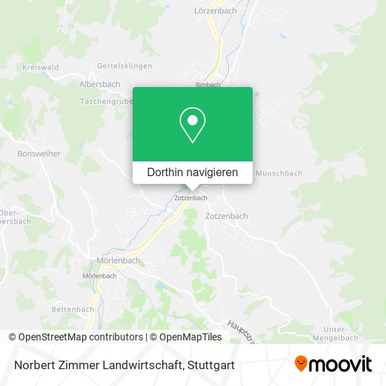 Norbert Zimmer Landwirtschaft Karte