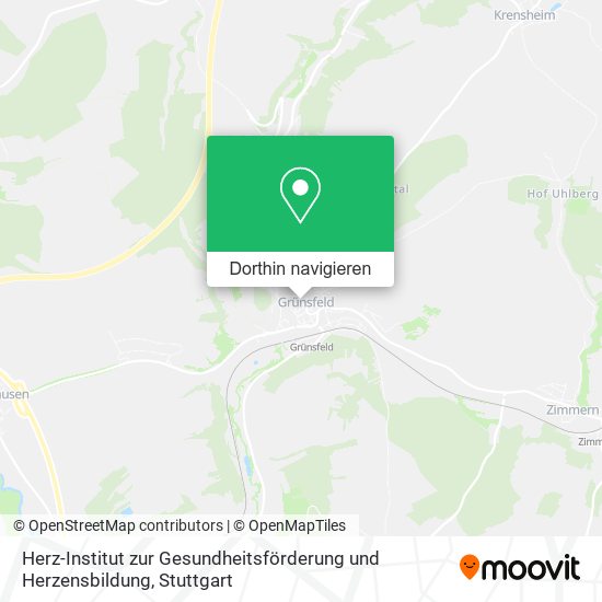 Herz-Institut zur Gesundheitsförderung und Herzensbildung Karte