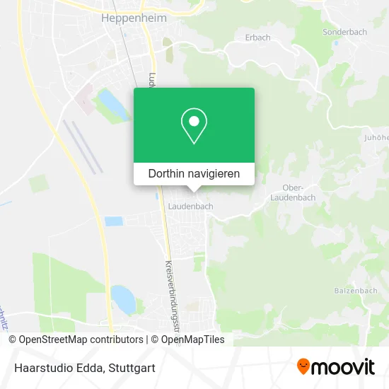 Haarstudio Edda Karte
