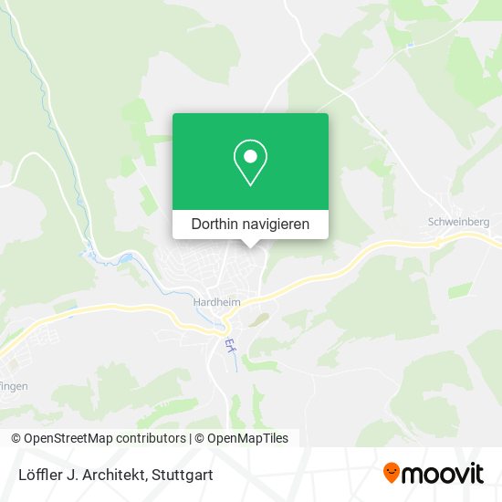 Löffler J. Architekt Karte
