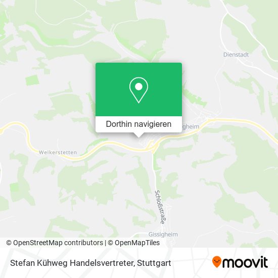 Stefan Kühweg Handelsvertreter Karte