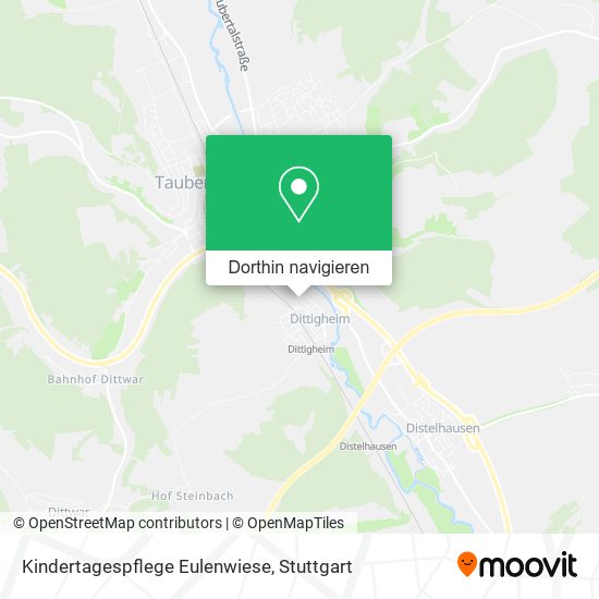 Kindertagespflege Eulenwiese Karte