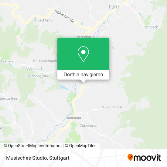 Musisches Studio Karte