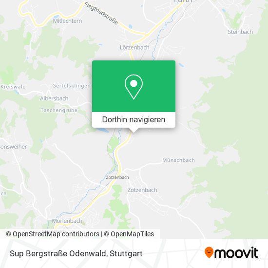 Sup Bergstraße Odenwald Karte