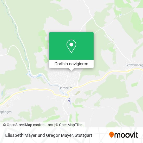 Elisabeth Mayer und Gregor Mayer Karte