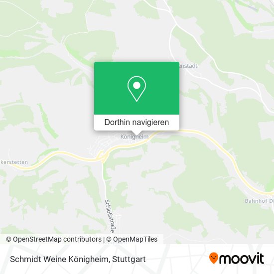 Schmidt Weine Königheim Karte