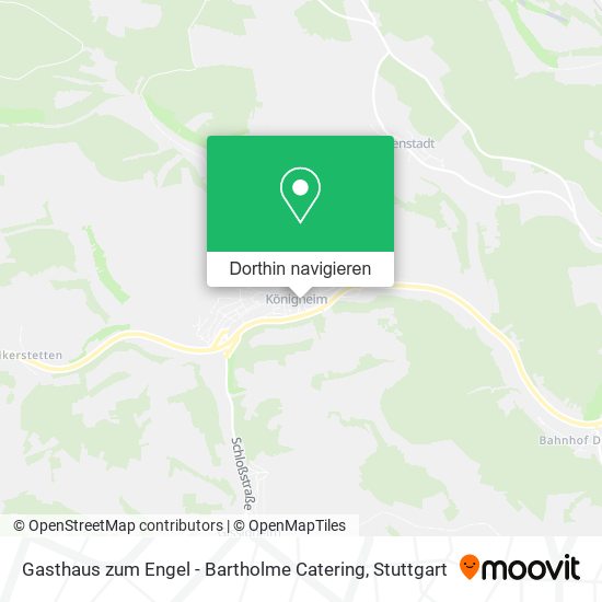 Gasthaus zum Engel - Bartholme Catering Karte