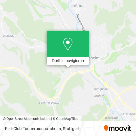 Reit-Club Tauberbischofsheim Karte