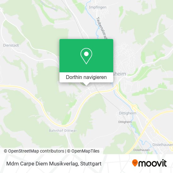 Mdm Carpe Diem Musikverlag Karte