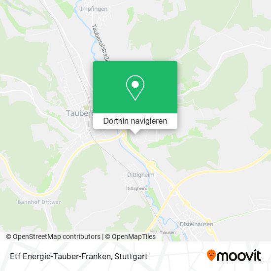 Etf Energie-Tauber-Franken Karte
