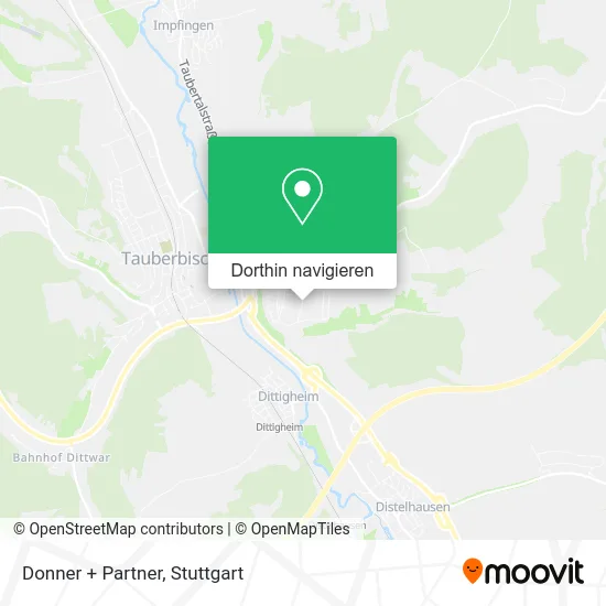 Donner + Partner Karte