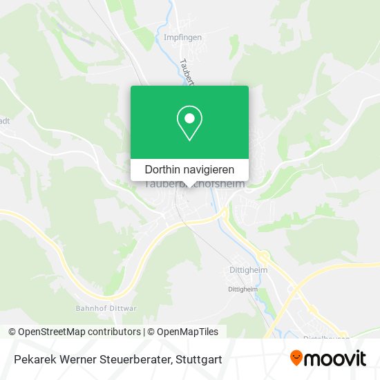 Pekarek Werner Steuerberater Karte