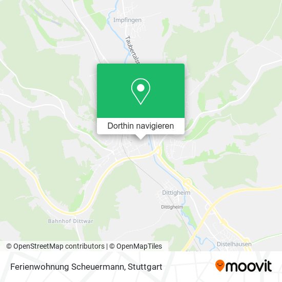 Ferienwohnung Scheuermann Karte