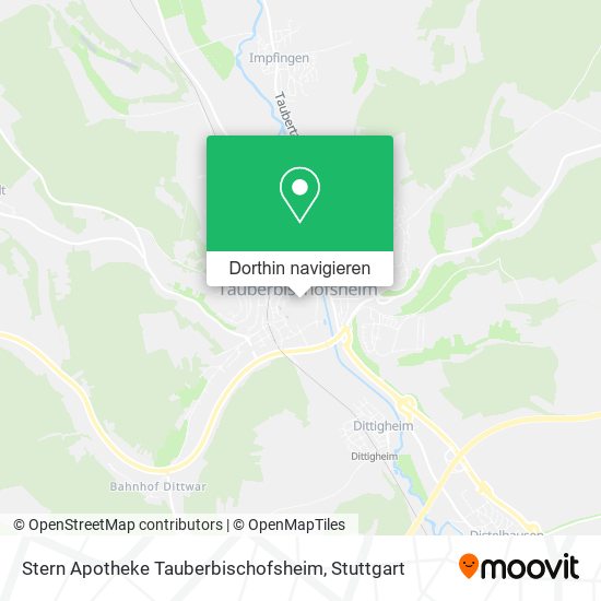 Stern Apotheke Tauberbischofsheim Karte