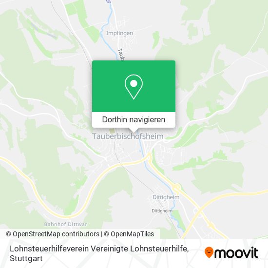 Lohnsteuerhilfeverein Vereinigte Lohnsteuerhilfe Karte