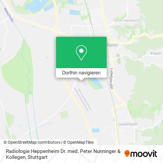 Radiologie Heppenheim Dr. med. Peter Nunninger & Kollegen Karte