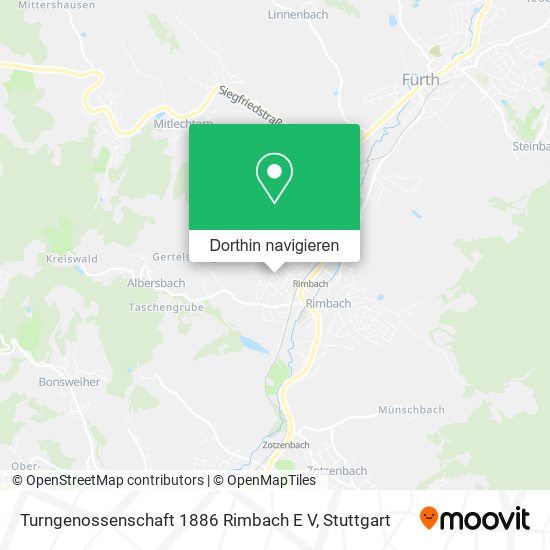 Turngenossenschaft 1886 Rimbach E V Karte