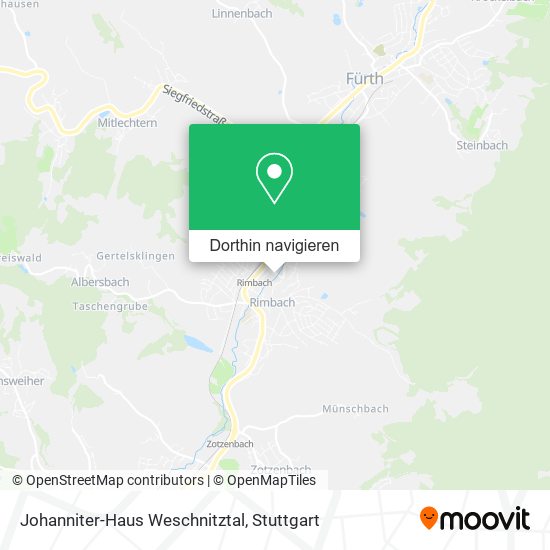 Johanniter-Haus Weschnitztal Karte