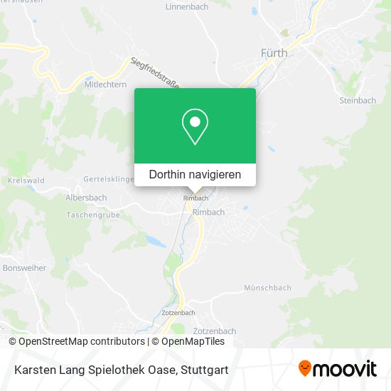 Karsten Lang Spielothek Oase Karte