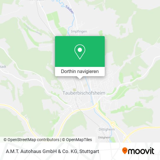 A.M.T. Autohaus GmbH & Co. KG Karte