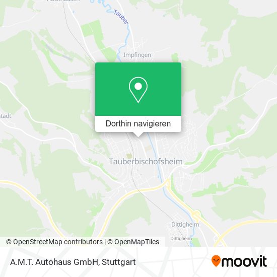 A.M.T. Autohaus GmbH Karte