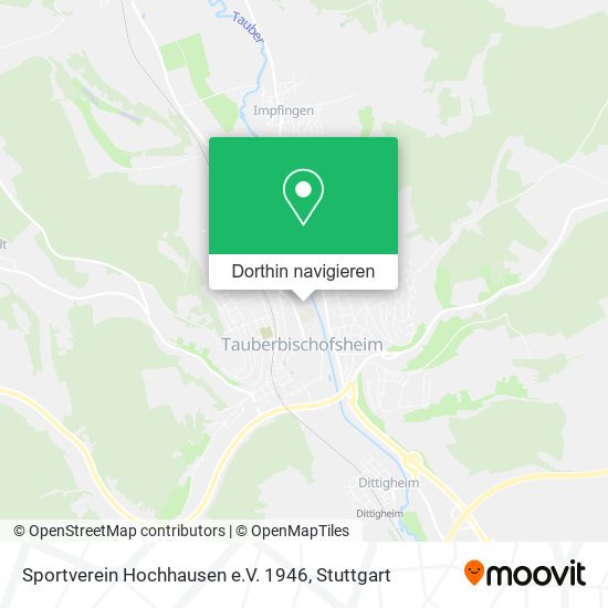 Sportverein Hochhausen e.V. 1946 Karte