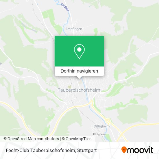 Fecht-Club Tauberbischofsheim Karte